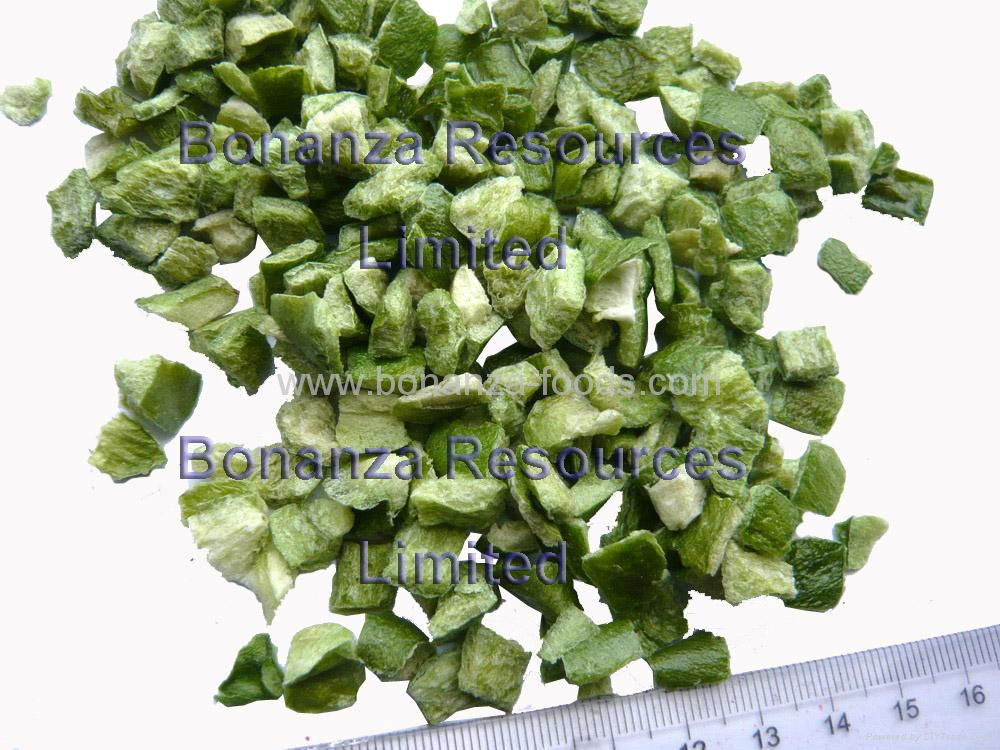 HACCP Certified Freeze Dried vegetables Red Green Bell Pepper 2