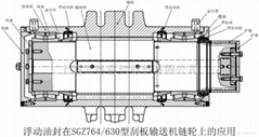 輸送機用浮動油封