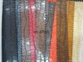 pu crocodile leather for making bags