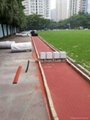 IAAF Certified Prefabricated Rubber Running Field Track Surface 3