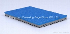 IAAF Certified Prefabricated Rubber Track For Running Sport