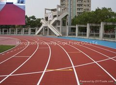 IAAF Certified Prefabricated Stadium Sports Running Track