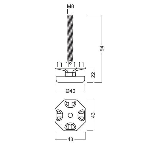 Octanorm Octangnol R8 Aluminum Profile China 2