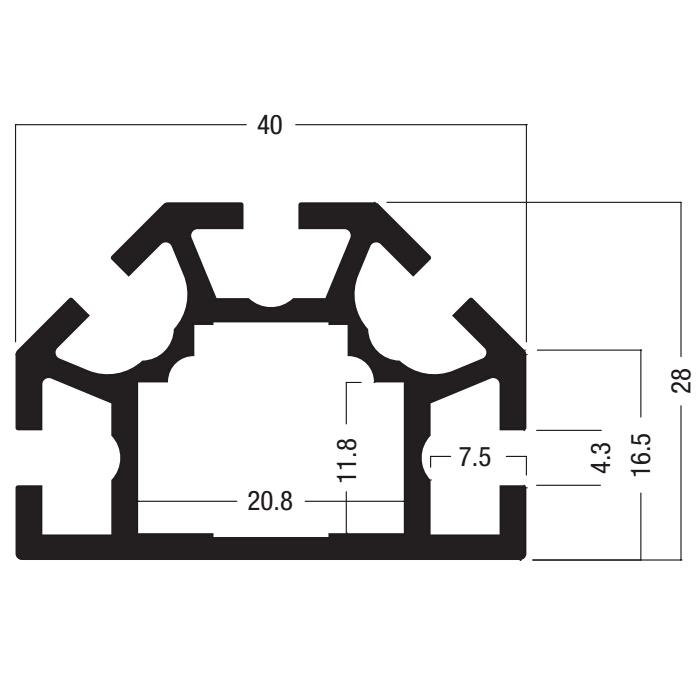 Octanorm Octangnol R8 Aluminum Profile China 3