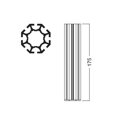 Octanorm Octangnol R8 Aluminum Profile China 5