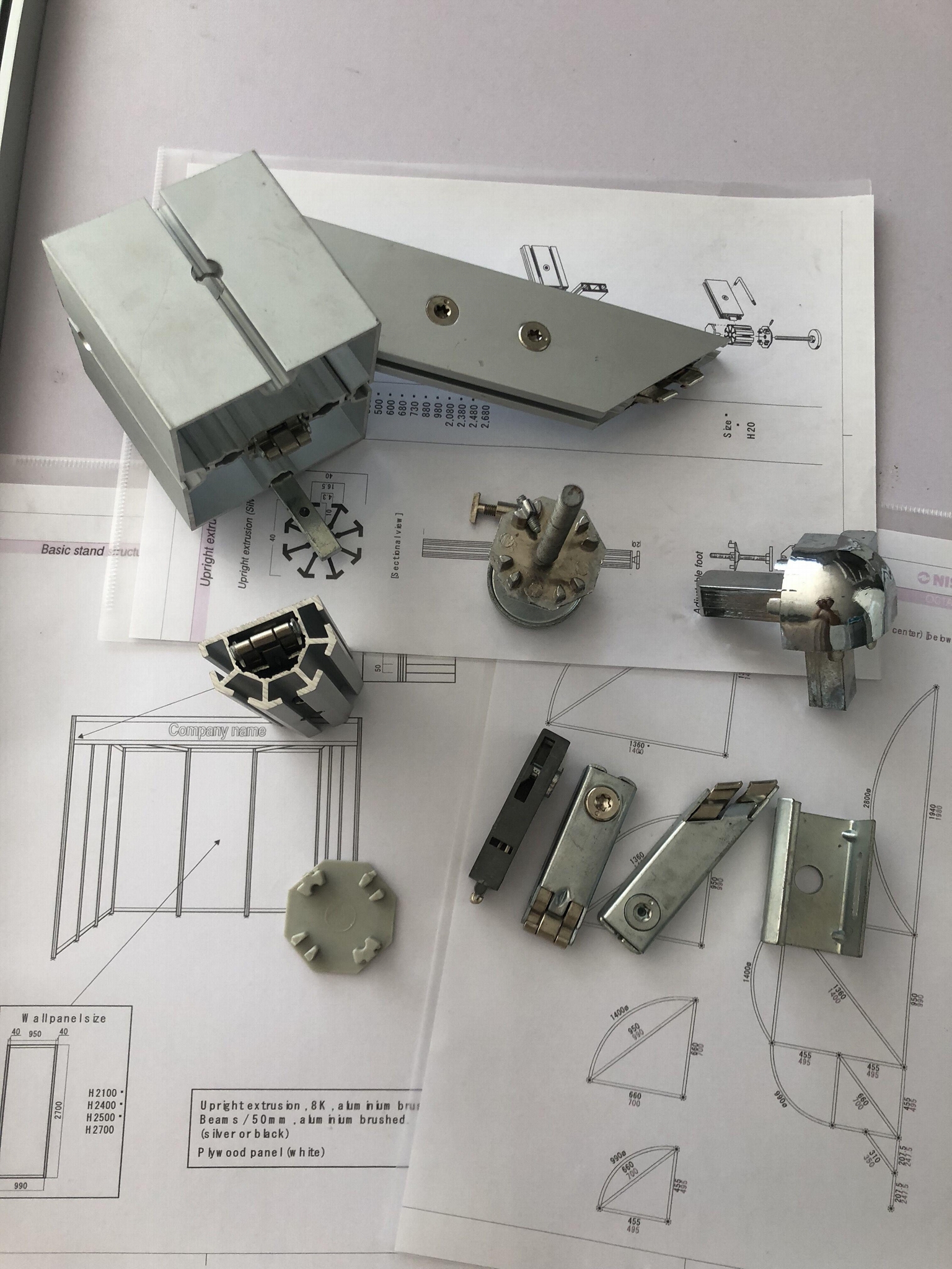 展览配件T型螺栓三卡锁层板钩鬼面罩 3