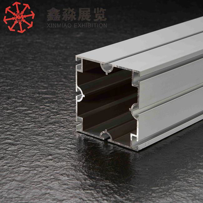 80MM square profile Maxima Aluminium profile for exhibition booth