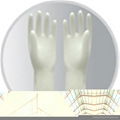 Latex examination gloves 1