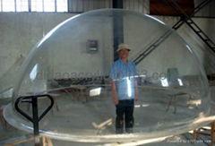 acrylic dome , acrylic ball,plexiglass dome