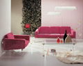 acrylic sofa chair  perpex glass sofa 