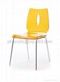 lucite dining chair