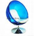 ACRYLIC BUBBLE ROTATING CHAIR 2