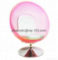 ACRYLIC BUBBLE ROTATING CHAIR 3