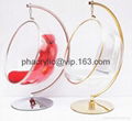 PLEXIGLASS BUBBLE HANGING CHAIR 3