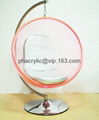 PLEXIGLASS BUBBLE HANGING CHAIR 6