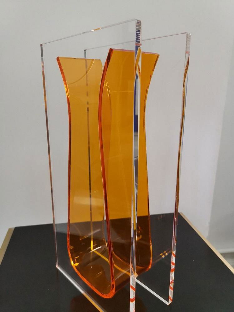 acrylic vase glass vase plexiglass vase 3