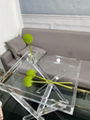 PLEXIGLASS ACRYLIC CLEAR  COFFEE TABLE