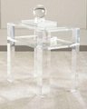 perspex side table , acrylic table, acrylic table
