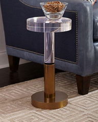 Acrylic side table