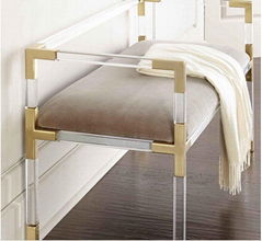 Acrylic  chaise longue