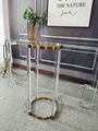 ACRYLIC FLOWER RACK, lucite flower stand