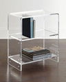 Acrylic Bedside bookcase 2