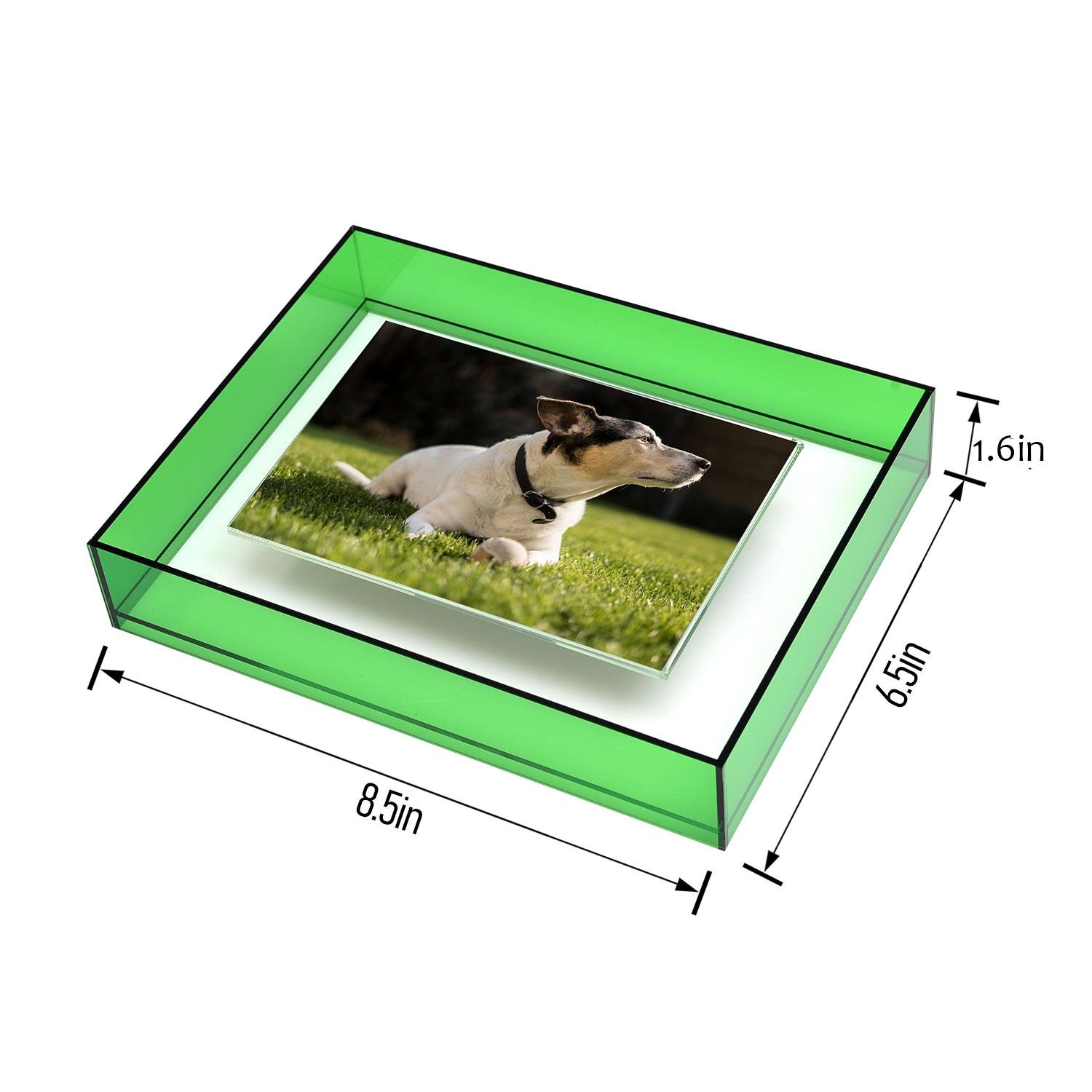 New design wall mount or table top display  magnet acrylic photo frame  2