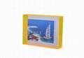 New design wall mount or table top display  magnet acrylic photo frame  4