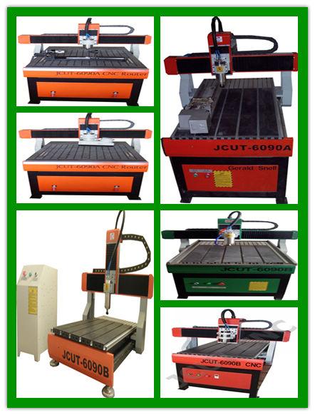 3 axis  CNC Router JCUT-6090 with working area 600x900mm 3