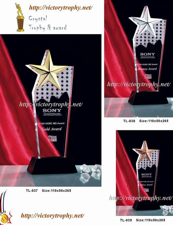 Star-Trophy.Star-Awards.Star-Medals.Star-Trophies.Star-Crystal.