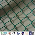 gardeb use pvc coated galvanized green vinyl coated chain link fence 2