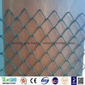 gardeb use pvc coated galvanized green vinyl coated chain link fence 5