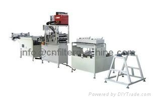 Panel Air Filter Pleating Production Line