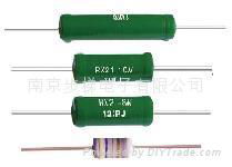 Power coated wirewound resistor