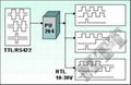 TTL->HTL转换模块