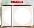 33*33cm 高端實木仿銅角