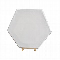 Hexagon Pure Cotton Oil Painting Acrylic Painting Watercolor Painting Frame