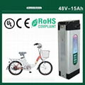 Electric bike battery 48V 15Ah with charger PCB and BMS 30A discharge current 3