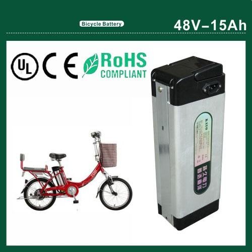Electric bike battery 48V 15Ah with charger PCB and BMS 30A discharge current 4