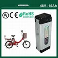 Electric bike battery 48V 15Ah with charger PCB and BMS 30A discharge current 4