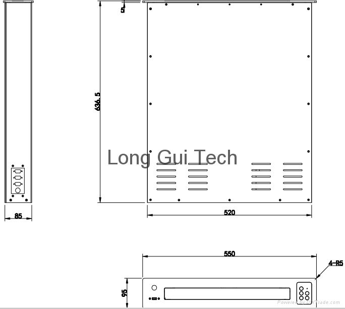 lcd lift ultral slim 15.6inch 2