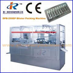 DPB-320P Flat Plate Automatic Blister Packing Machine with Plexiglas Cover