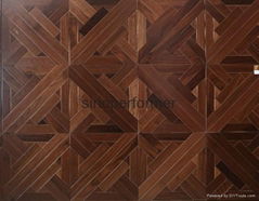 Wood Mosaic Parquet Flooring