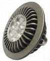 7W LED ar70 led de la lámpara BA15D 500lm