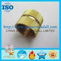 Knurling Parts/CNC Cutting Parts,Brass knurled part,CNC brass part