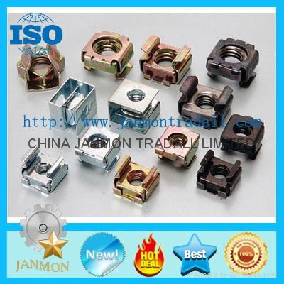 Hung Type Zinc Plated Cage Nut,Blue zinc cage nut,Spring steel cage nut,U nut 2