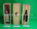 wine box, paulownia/pine solid wood wine box, packing box for wine. 1/2/4/6 bots 4