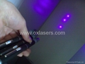 5mw 405nm violet blue purple laser pointer/purple laser pen Free Shipping