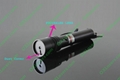 100mw green laser pointer/focusable laser pointer light matches + free shipping