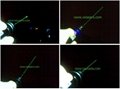200mw 532nm green laser pointer with focusable lens light cigarette/free shippin